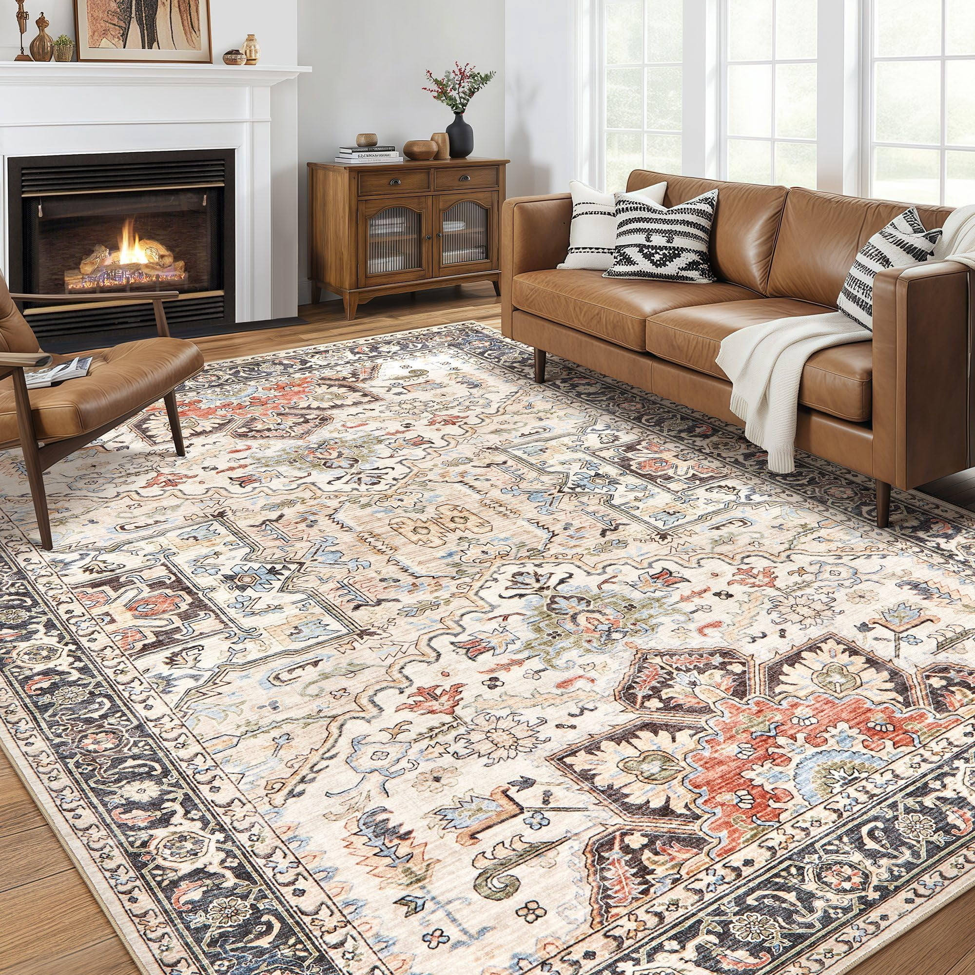 Alfombra Homewill Area 9 X 12 Pies Multicolor