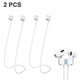 thumbnail image 2 of 2 pares de correas magnéticas antipérdida para AirPods, cordón deportivo de silicona suave, cordón para el cuello, 2 of 8