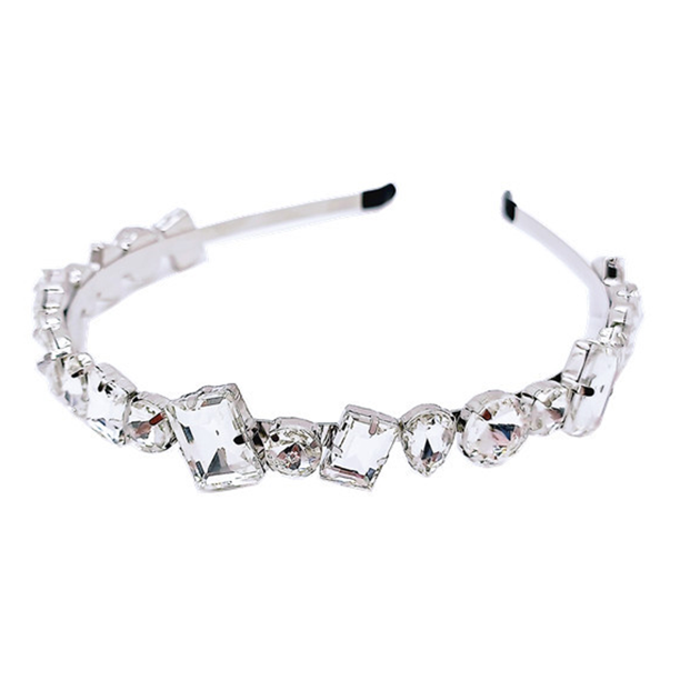 Diademas con diamantes de imitación, diadema con joyas para mujeres y niñas, diademas doradas con cristales brillantes y brillantes.