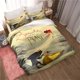 thumbnail image 1 of Boys Girls Kids Gift Cartoon Beauty and the Beast Duvet Cover Pillow Case Bedding Set Cute Home Bedroom Duvet Cover Bed Sheets, 1 of 5
