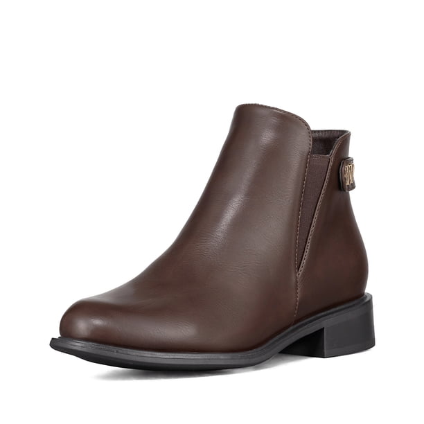 Botin Casual Mujer Eco Cuero Moda Vintage Formal Weide ZS63
