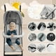 thumbnail image 3 of Coche Paseo Bebé Plegable Kidstar Gris Toldo Extensible, 3 of 4