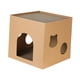 thumbnail image 5 of Caja Para Gatos Cama Para Gatos Caja De Cartón Corrugado Para Gatos Para Interiores Animales Pequeños Conejo Marrón L, 5 of 5