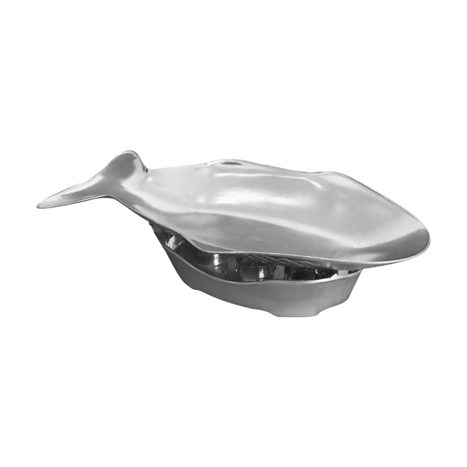 Magideal - Sartén Para Asar, Bandeja Para Hornear En Forma De Pescado, Plato De Pescado Portátil Duradero Multifunción, Parrilla De Pescado Para Sushi, Verduras, 412x182x58cm