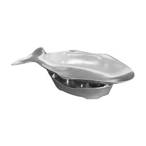 Magideal - Sartén Para Asar, Bandeja Para Hornear En Forma De Pescado, Plato De Pescado Portátil Duradero Multifunción, Parrilla De Pescado Para Sushi, Verduras, 412X182X58Cm