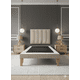 thumbnail image 3 of Cama De Plaza Lineal Beige Felpa, 3 of 3