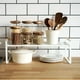 thumbnail image 1 of Repisa Organizador Multiuso Cocina Acero Madera 34cm Color Blanco, 1 of 6