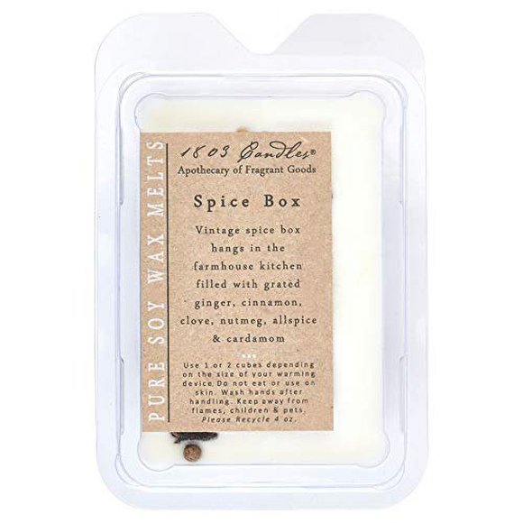 Cápsulas de cera 1803 Candles Caja de especias - Pack de 6