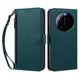 thumbnail image 3 of Funda con Billetera para [Xiaomi 17 Ultra] con Bolsillo Zipper y Tarjetero Verde pavo real, 3 of 6