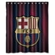 thumbnail image 1 of Cortina de ducha del FC Barcelona con ganchos (152 x 183 cm), 1 of 3