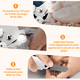 thumbnail image 5 of Profesional Corta Uñas Belug  Con Luz Led Y Lima Para Perros Gatos Blanco, 5 of 5