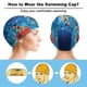 thumbnail image 3 of ¡Rompe Ralph! Gorro de Natación de Licra, Gorro de Baño de Tela Cómoda, Gorro Elástico Antideslizante para Hombres, Mujeres y Niños, 3 of 6