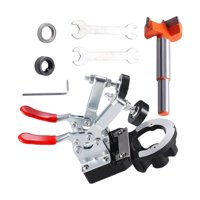 Ioensy - Bisagra Agujero Localizador Jig 35Mm Agujero Abierto Posicionador Para Carpintero Doméstico