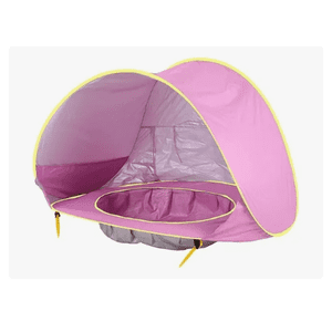 Genérico - Tienda Carpa Playa Bebé Piscina 2 En 1 Protección Solar Uv