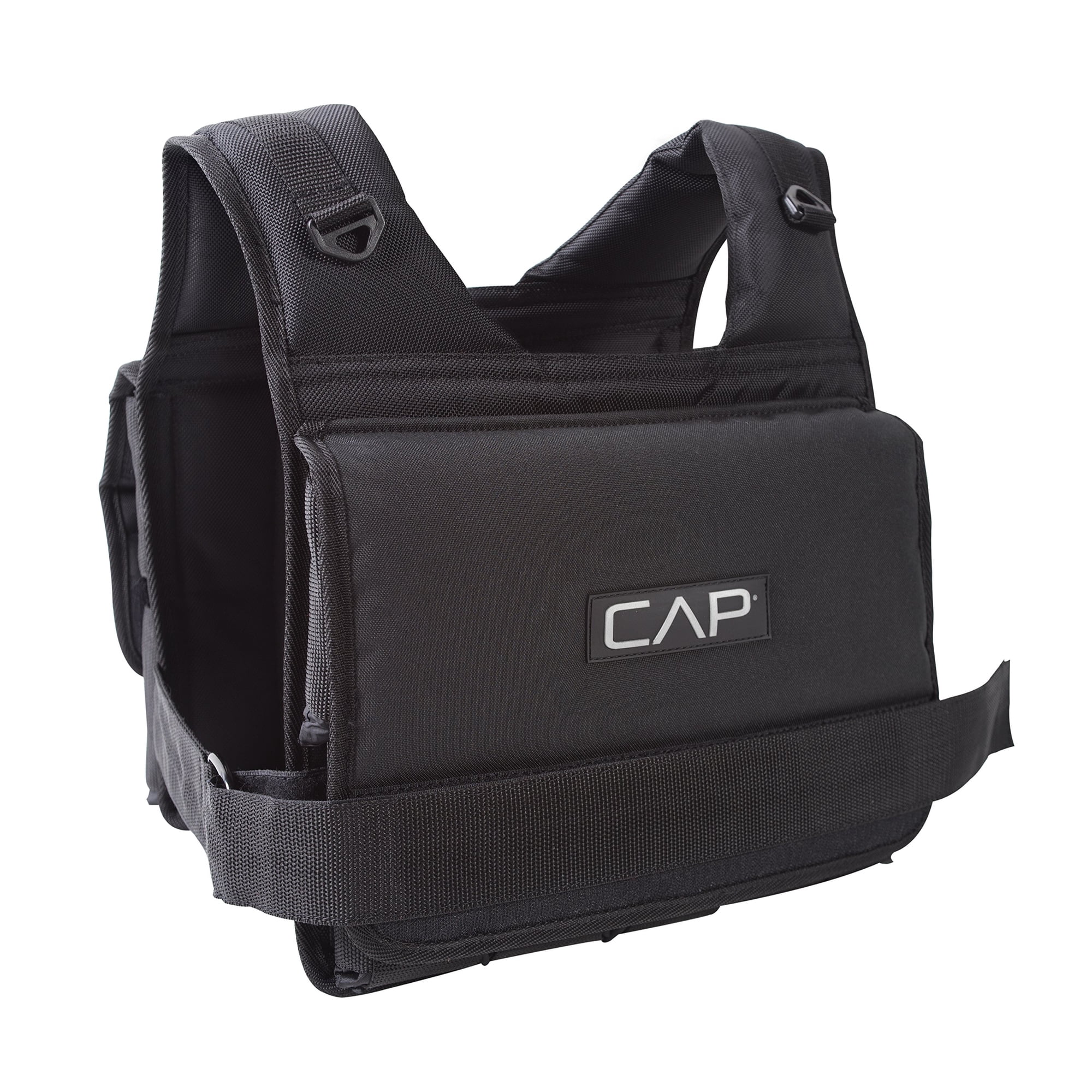 Chaleco Pesado Cap Barbell Hhwv-cb020s Corto 9 Kg Negro