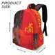 thumbnail image 3 of John Carter-theme Backpack, Campus style schoolbag Bookbag with Adjustable Shoulder Straps And Large Zip Compartment, Unisex Travel Bags.42x30x15cm, 3 of 6