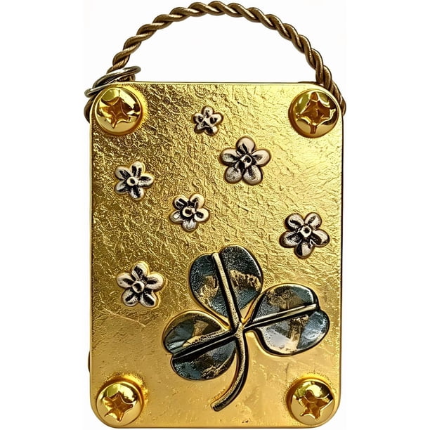 Mini prensa flores kit portátil llavero metal 5x3.5 cm paseos naturaleza manualidades