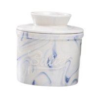 Magideal - Mantequera Y Tostadas, Recipiente Para , Mantequera Francesa Para Cafeterías, Hoteles, Restaurantes, Decoración De Escritorio Para Mármol Azul