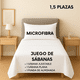 thumbnail image 2 of Sabanas hotel irish home microfibra 1.5 plaza color blanco, 2 of 3