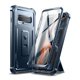 thumbnail image 1 of Funda para celular Dexnor Galaxy S10+ con soporte retráctil y carga inalámbrica - Azul, 1 of 7