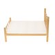 thumbnail image 2 of Muebles Para El Hogar Dormitorio Para Mu?ecas Blythe 1/16, Juguete De Regalo, Cama Doble, Dorado, 2 of 5