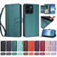 thumbnail image 4 of Funda Cartera Trébol para Motorola Moto G 2025 5G con Ranuras Tarjetas y Carga Inalámbrica Verde oscuro, 4 of 6