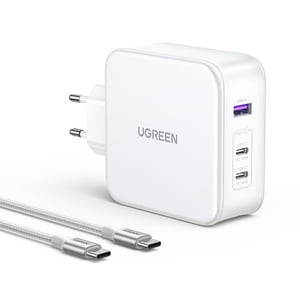 Ugreen - Cargador Gan Tech Fast 140W 2 Usb-C/Usb-A Blanco Cd289-15339