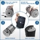 thumbnail image 5 of Colchón de camping KingChii CertiPUR-US de espuma viscoelástica con funda, 5 of 7