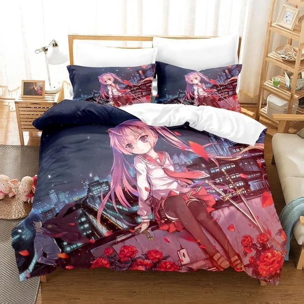 Game Aria the Scarlet Ammo Bedding Set Bed Set Adult Kid Bedroom Duvetcover Sets