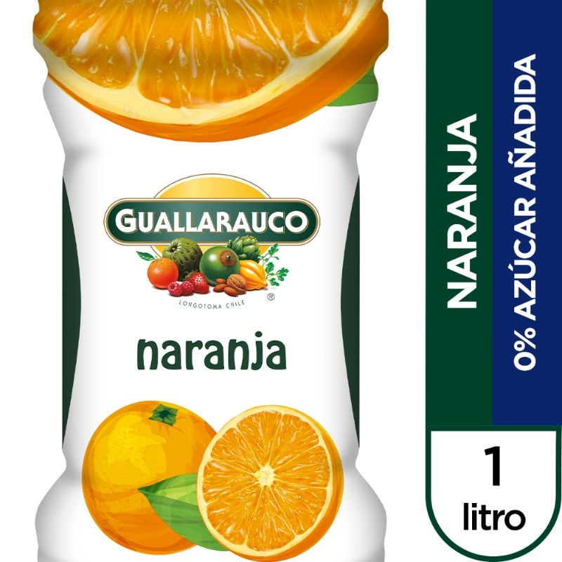 Néctar Naranja Botella 1 L Guallarauco