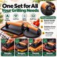 thumbnail image 3 of Prensa para hamburguesas Amzlink YRQ5 de hierro fundido, 3 of 3