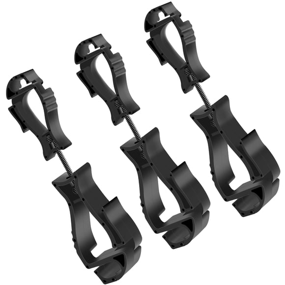 Clips para Guantes NANHONG 13 cm Rojo - Juego de 3