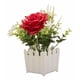 thumbnail image 2 of Set 2 Flor Artificial Rosa Valla Encanto Compacto Adorno Jhn, 2 of 3