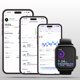 thumbnail image 4 of Monitor de frecuencia cardíaca Smartwatch Spade & Co Health Smartwatch 4, 4 of 6