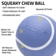 thumbnail image 2 of Juguete para perro Playology Bola chirriante Jumbo con aroma a arándano, 2 of 6