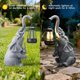 thumbnail image 4 of Estatua solar de elefante IDEA SHOW para decoración de jardín exterior, 4 of 7