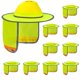 thumbnail image 1 of Casco Evridwear Sombrilla Solar 10 uds Malla Reflectante, 1 of 8