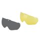 thumbnail image 1 of Casco De Bicicleta Lente De Ojo Triatlón Carretera MTB Lente De Casco De Ciclismo Gris Amarillo, 1 of 5
