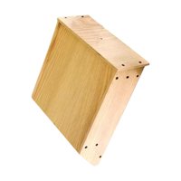 Magideal - Casa Para Murciélagos, Caja Grande Para Murciélagos Suministros Para Instalar Para Exteriores Hecha Dos Cámaras