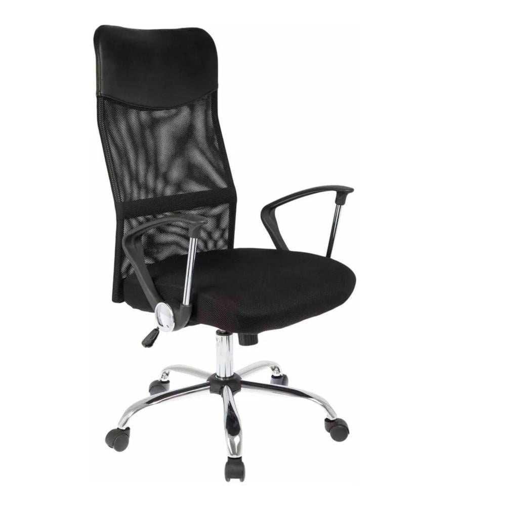 De Todo Y Más - Silla Ejecutiva Malla 122x55x64 Cm Negra