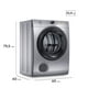 thumbnail image 4 of Secadora Ventilación 9D Szg Silver 9 Kilos, 4 of 6