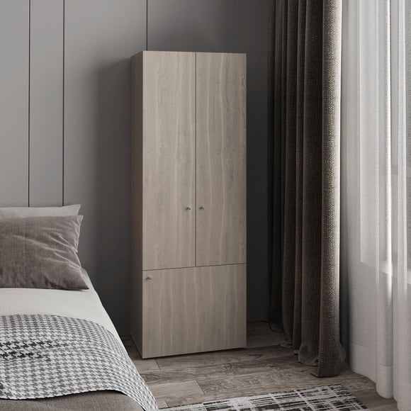 Closet 3 Puertas Tuhome 170x60x40,2 Cm Bardolino