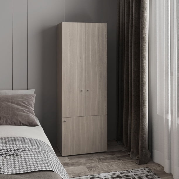 Closet 3 Puertas Tuhome 170x60x40,2 Cm Bardolino