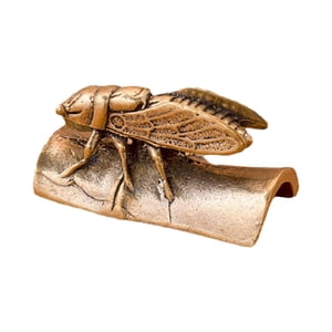 Bothyi - Accesorios De Adorno De Cigarra Animal, Regalo Coleccionable, Artesanía De Oficina Para Gabinete