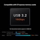 thumbnail image 3 of Lector de tarjetas PGYTECH CreateMate USB 3.2 CFexpress A/B 10Gbps, 3 of 7