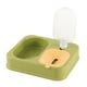 thumbnail image 4 of Comedero Y Bebedero Para Gatos, Juego De Cuencos De Agua Y Comida Para Perros Pequeños, Medianos Y Gatos, Color Verde, 4 of 5