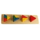 thumbnail image 3 of Geometría Triángulo Forma Bloque Rompecabezas Tablero Educativo Forma Geométrica Juguetes, 3 of 5