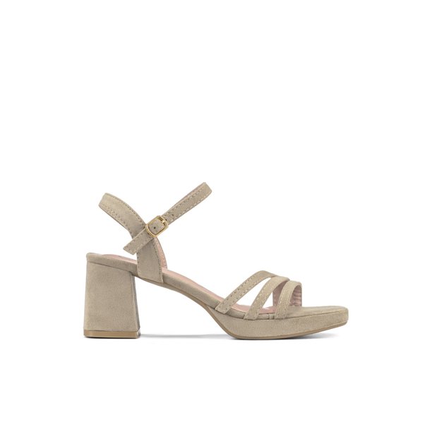 Sandalias Casual PU Textil Mujer Cuadrado Weide YOU531B