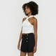 thumbnail image 4 of Skort Mujer Lino Lazo Lateral Negro Corona, 4 of 5