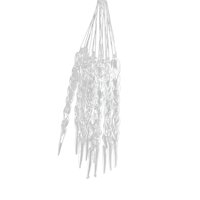 Magideal - 12 Piezas De De Navidad Acrílico Colgante Adorno Colgante Estatua Decoración Navideña Para Restaurante Decoración De Año Nuevo Hotel De Invierno